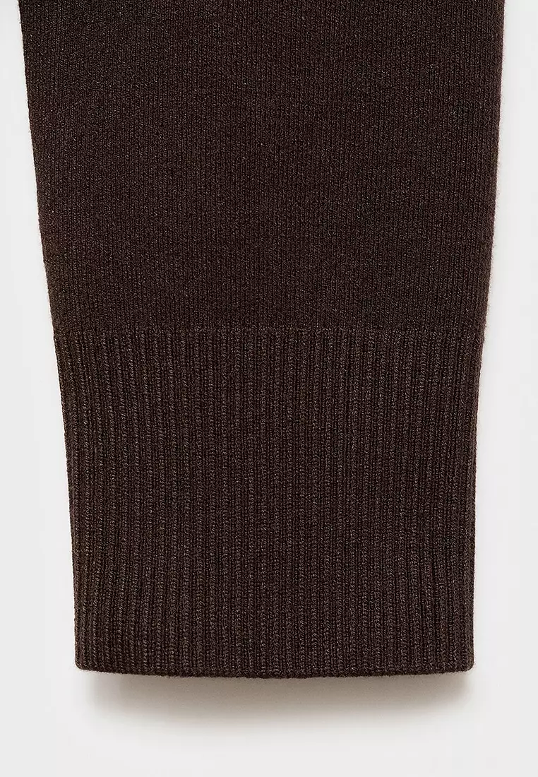 Button Crossover Cardigan