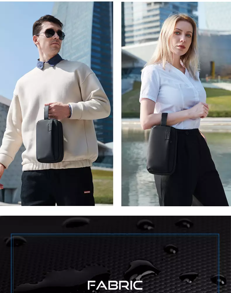 Arctic Hunter K00580 Clutch Pria Hand Bag pria Tas Tangan Pria - BLACK