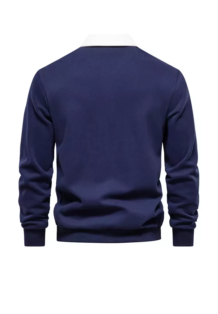 Casual Long Sleeve Polo Shirt AX-HD05