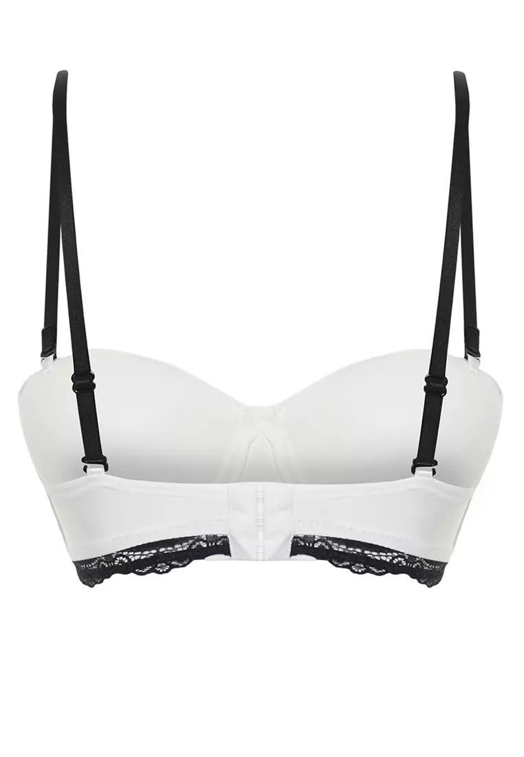 Buy Trendyol Lace Hem Underwired Bra 2024 Online | ZALORA Philippines