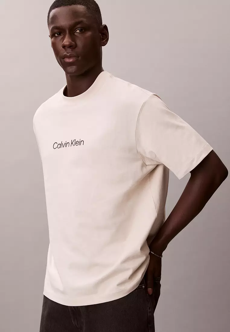 商標圓領T恤 - Calvin Klein Jeans