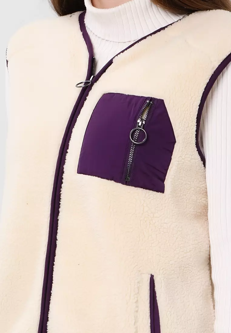 Zip teddy sweater monki online