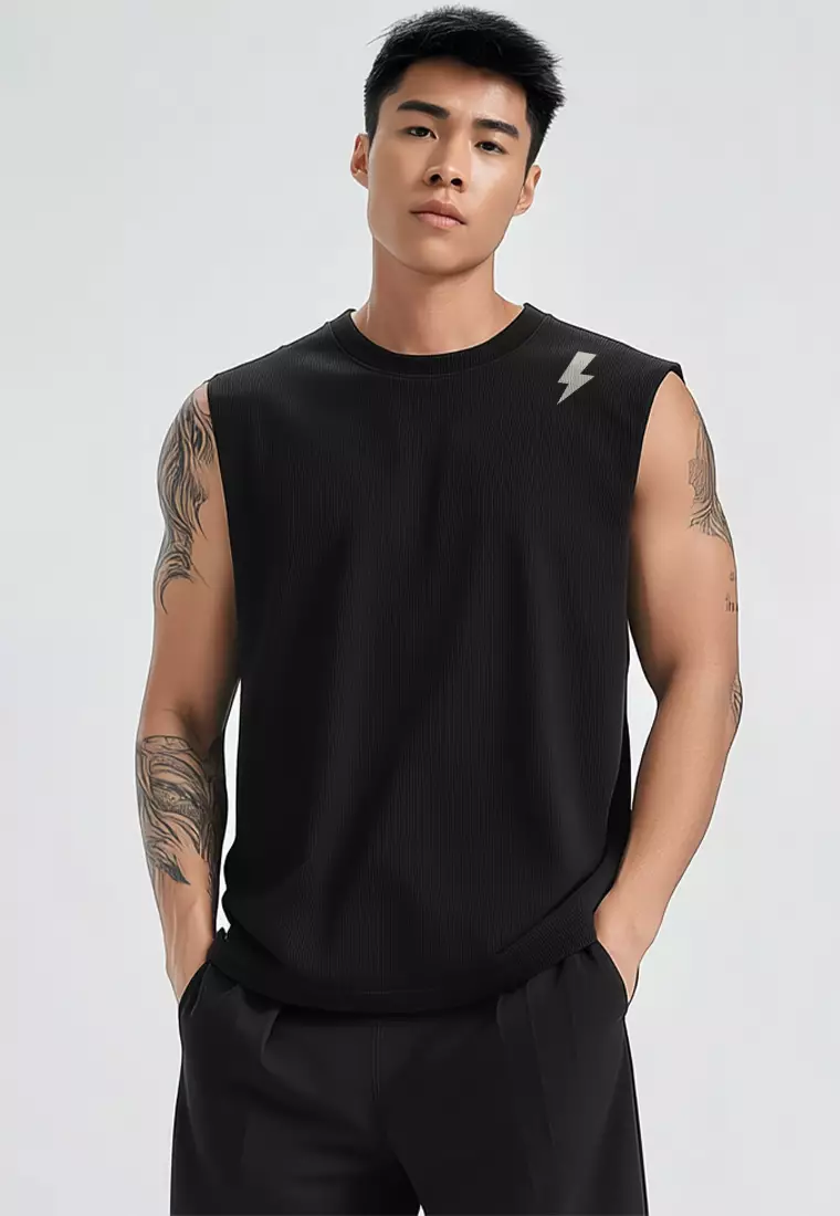 MSB06 Kaos Lari Kalcer Kutung combed 24s "easy run club"