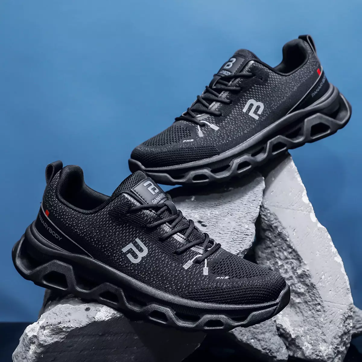 LURAD Sneakers Pria Breathable Bahan Mesh Textile QNW520