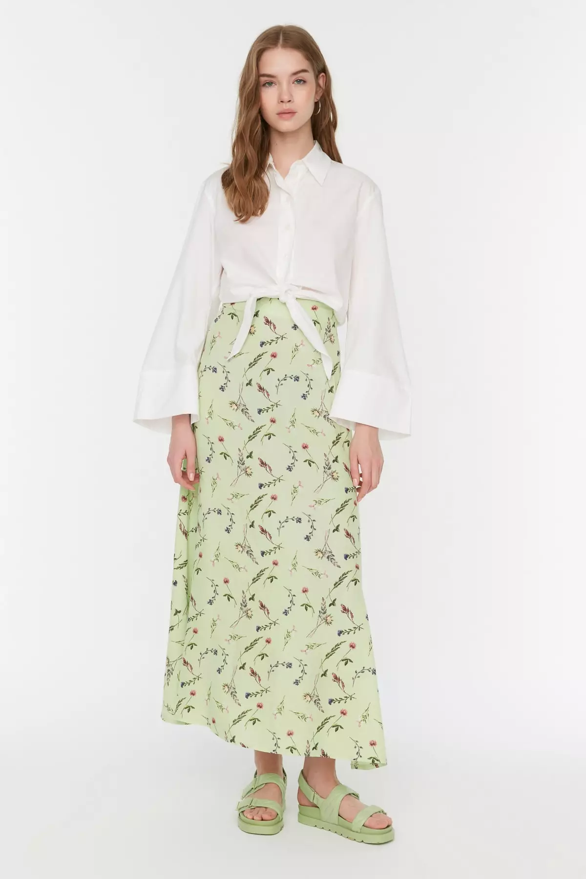 Floral Modest Skirt