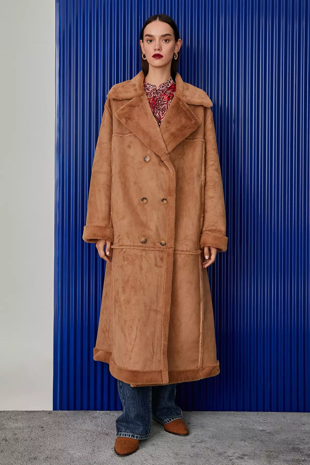 KOTON Camel Hair Coat 2024 Buy KOTON Online ZALORA Hong Kong