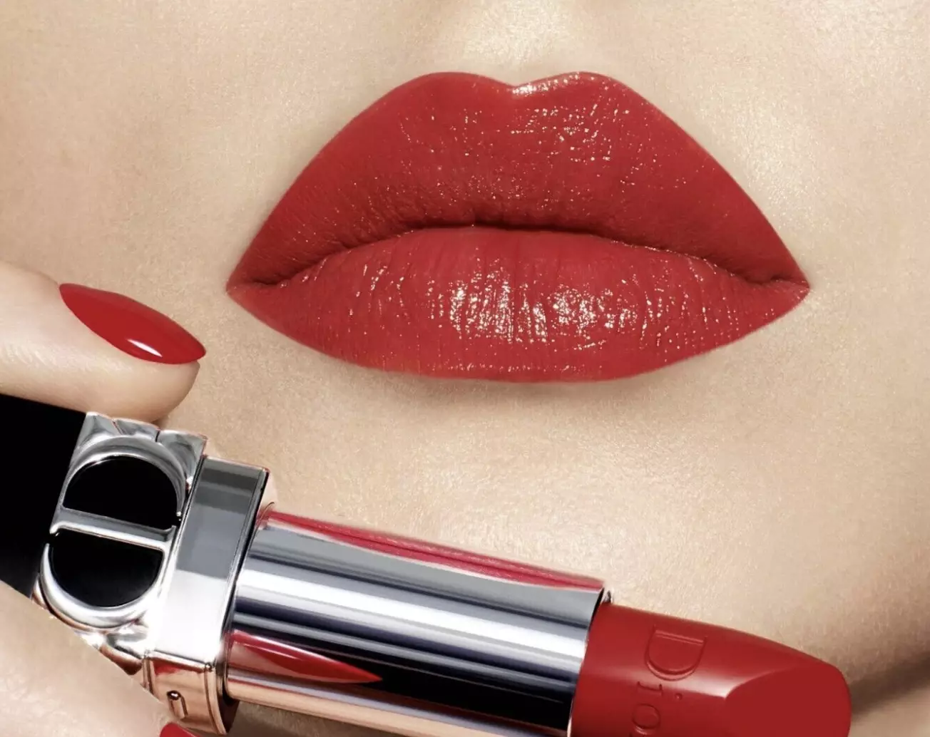 Dior Rouge Lipstick - 999 Satin (Travel Size 1.5g)