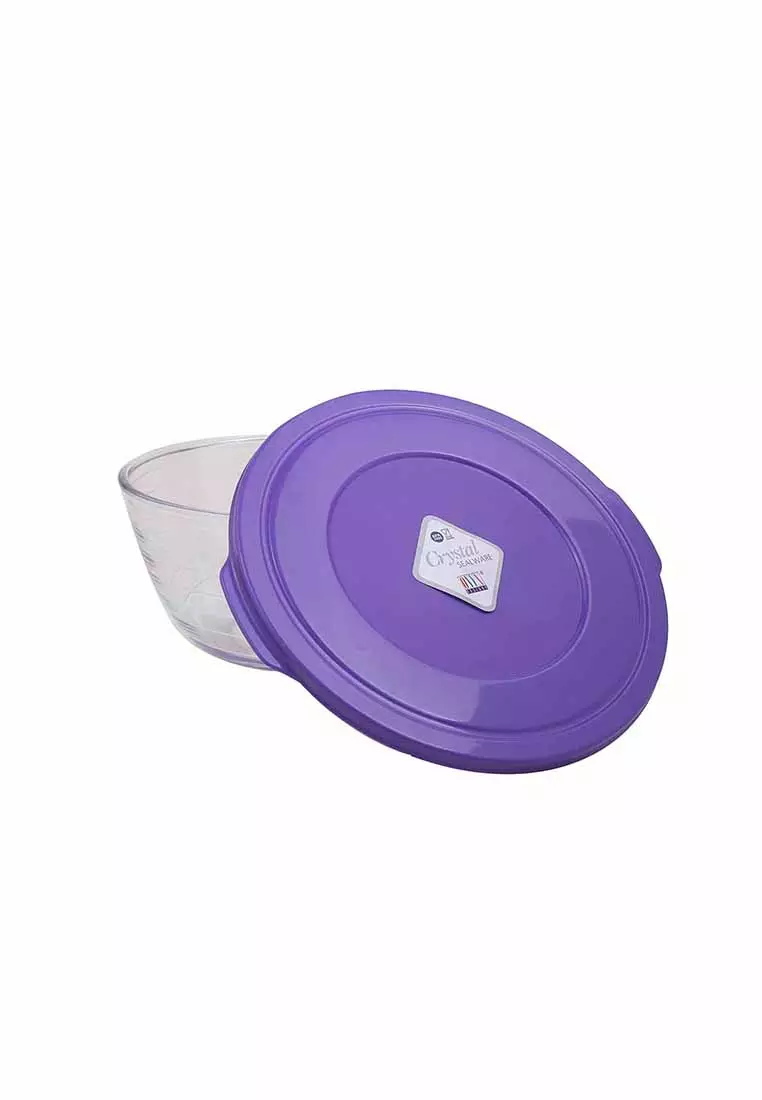 L.Blend Crystal Round 1.9 L Purple