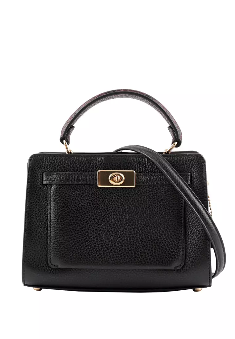 Buy Coach Coach Mini Lane Top Handle Bag Black Online ZALORA Malaysia