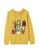 A-IN GIRLS yellow Casual Printed Hooded Sweater 01FE8AA3B9ED3DGS_4