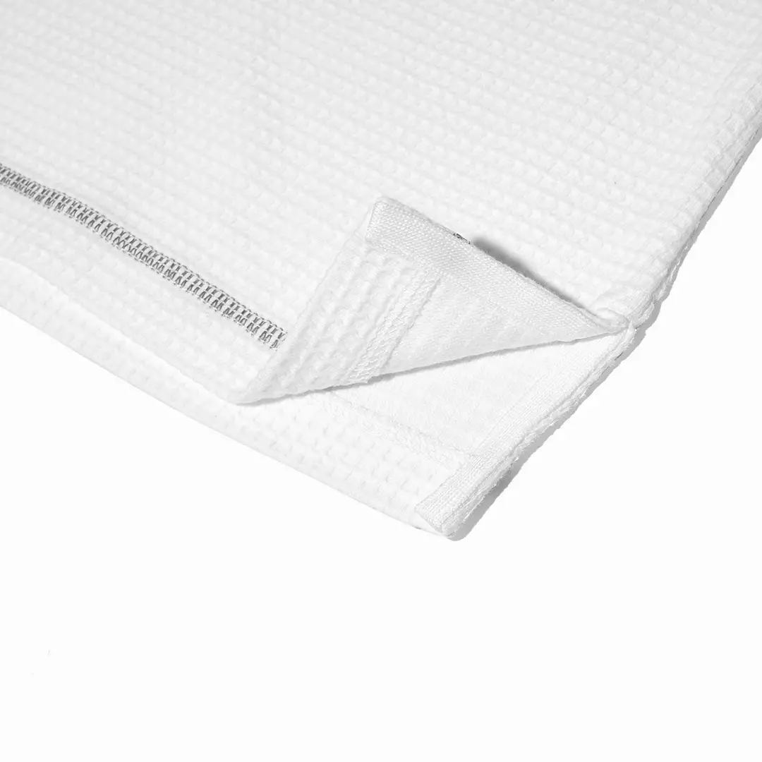 Top Stitches Waffle T-Shirt White