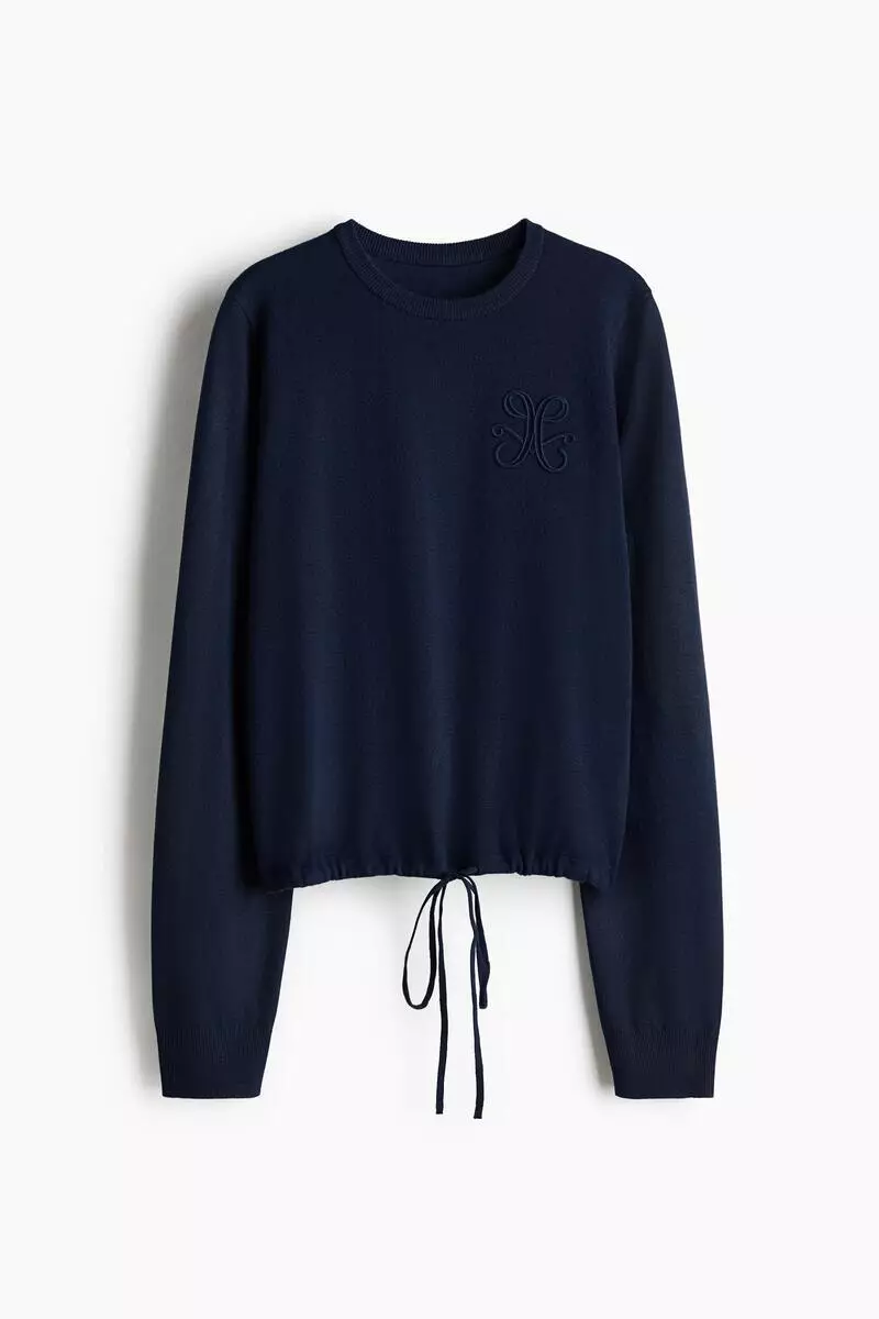 Drawstring jumper
