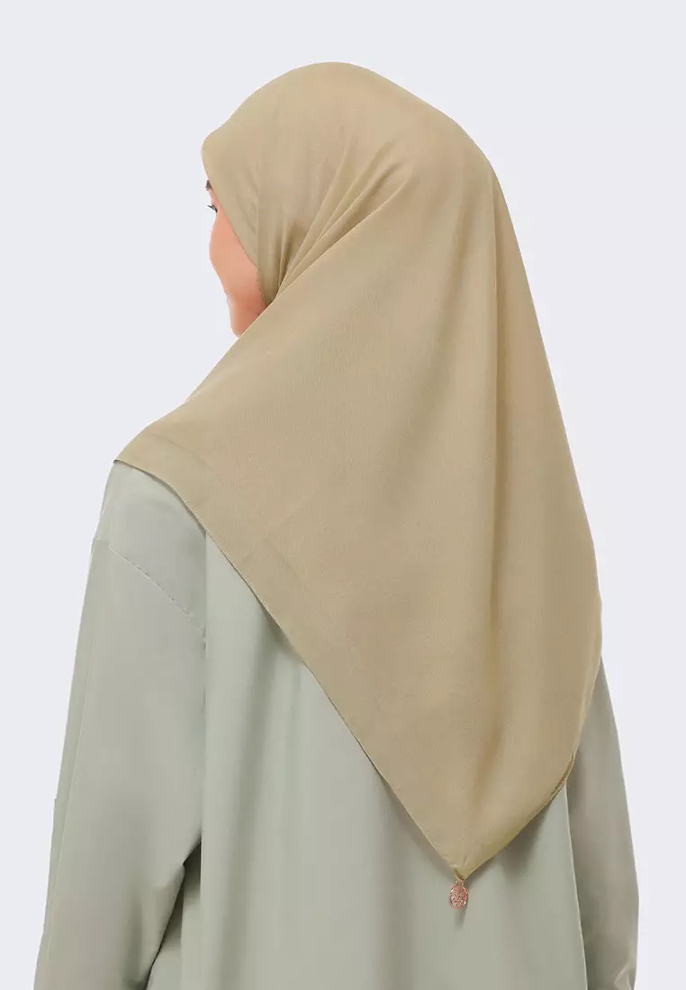 RiaMiranda Khaki Rarina Scarf