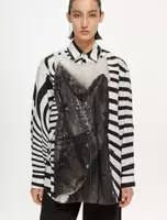 Black and White Stripe/Check