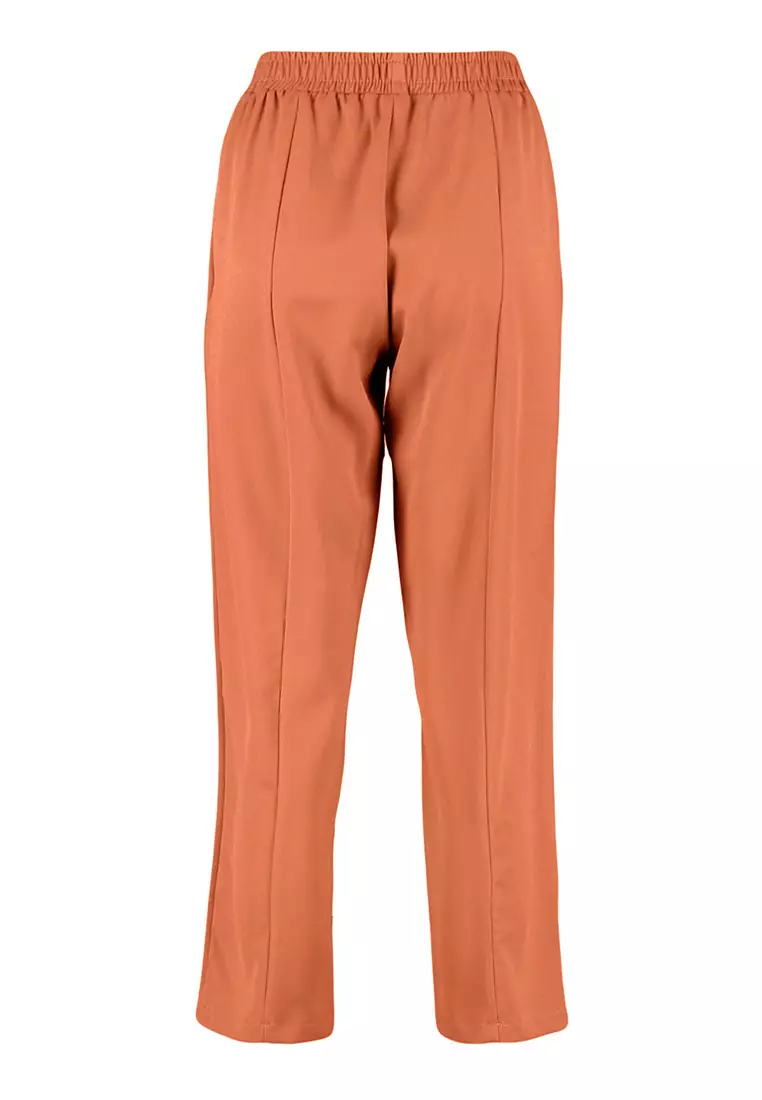 Buy Trendyol Elastic Waist Pants Online | ZALORA Malaysia