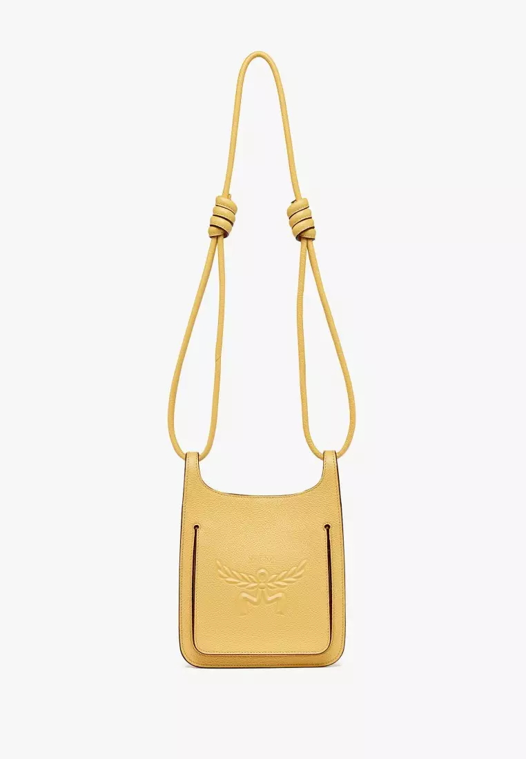 ショルダーバッグ・ポシェット MCM LEATHER HIMMEL HOBO BAG WITH EMBOSSED LOGO Buy MCM Himmel Hobo in Embossed Logo Leather 2025 Online