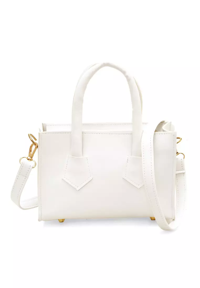 Berly Women's Small Bag Design Casual Pemium Quality - White