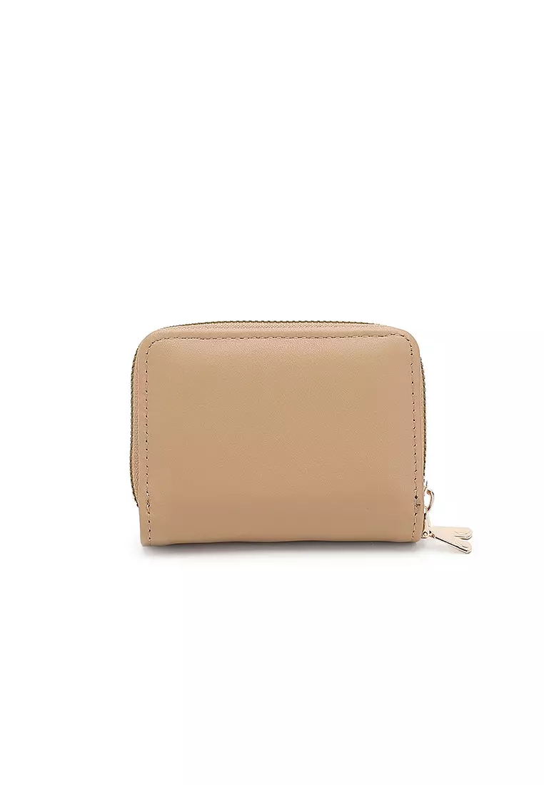 Women's Short Wallet / Purse - Khaki