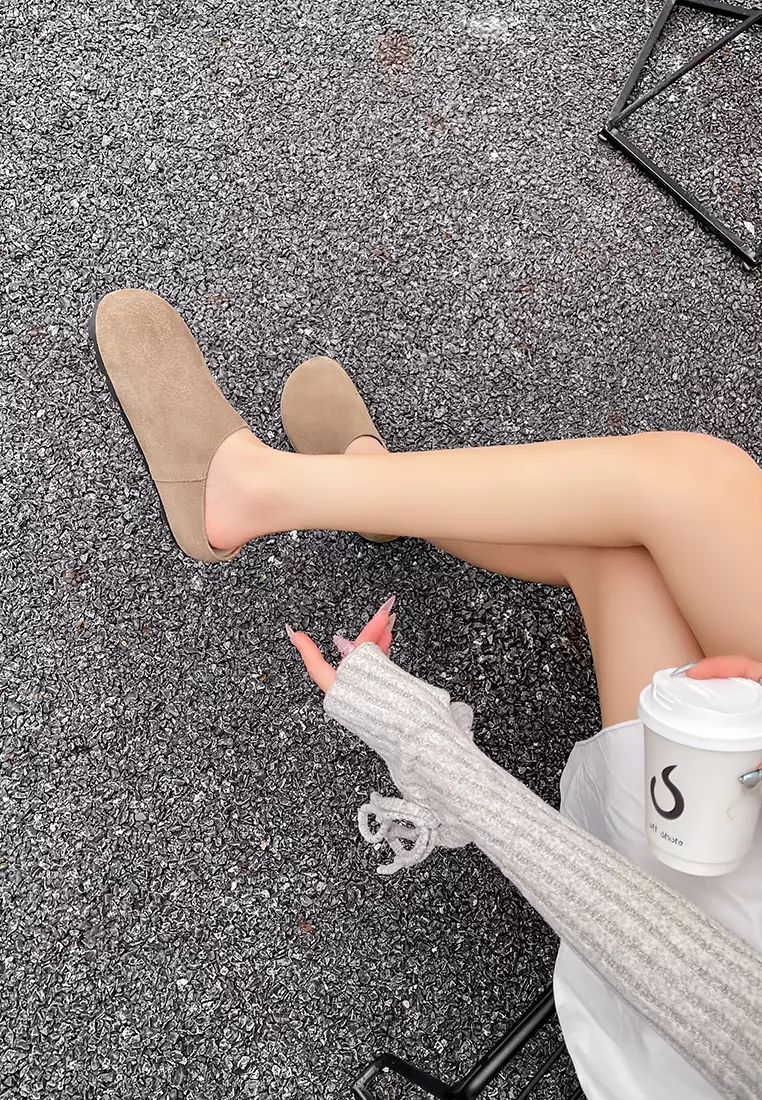 Cow Suede Slippers WW959-19