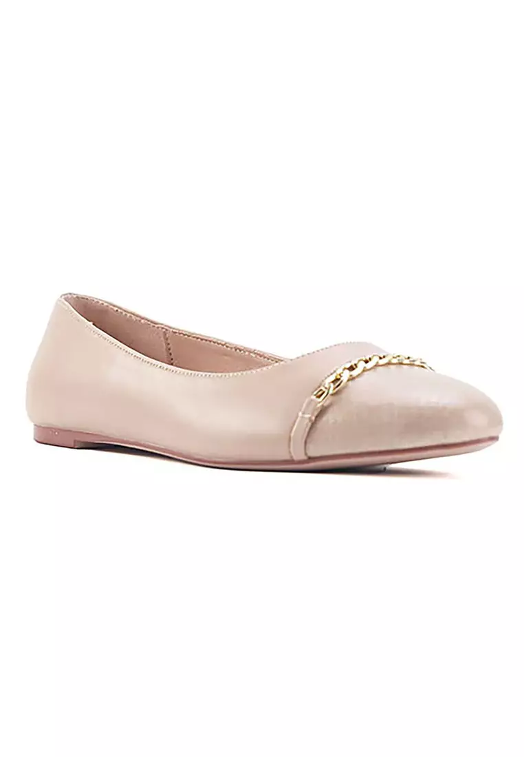 Discount on Nine West  shoes - SKU: Luco Ballet Flats Nude