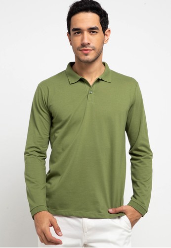 Jual Tolliver Long Sleeve Polo Shirts Original Zalora Indonesia