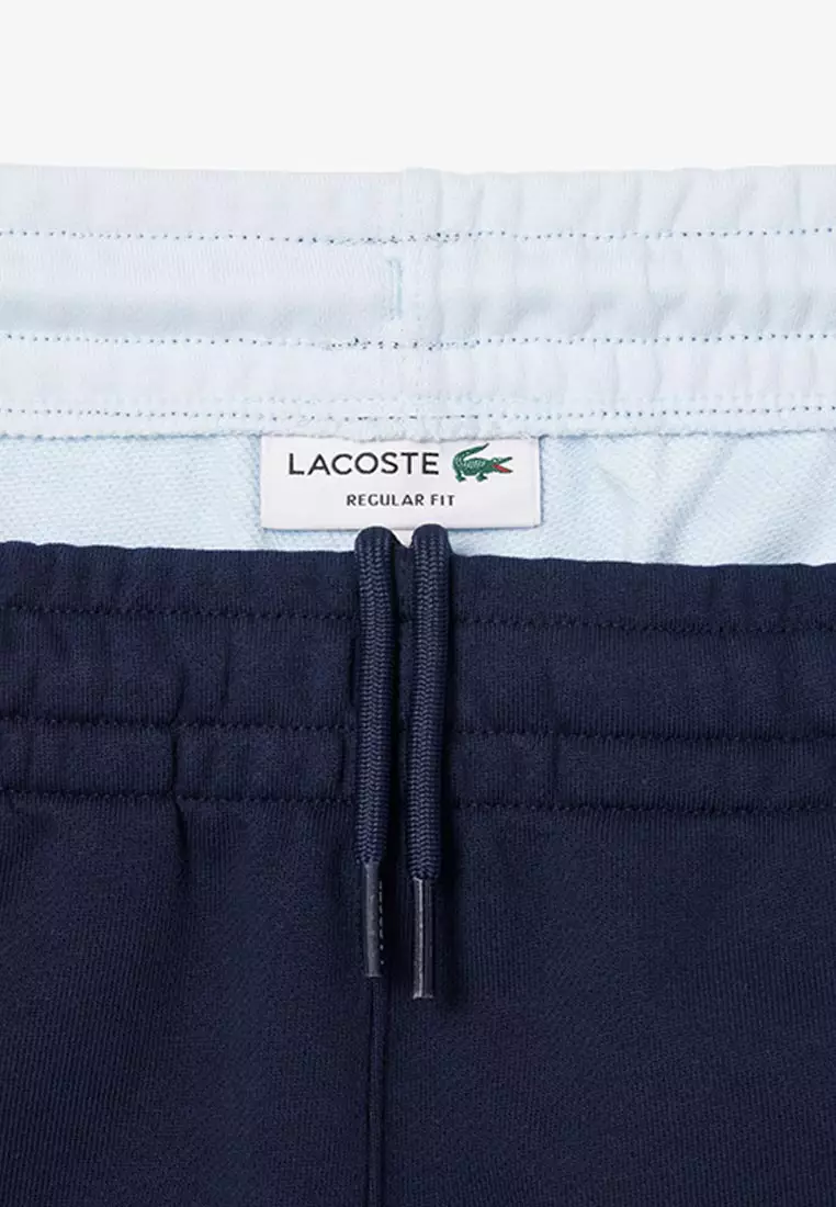 Cotton Fleece Colour-Block Shorts