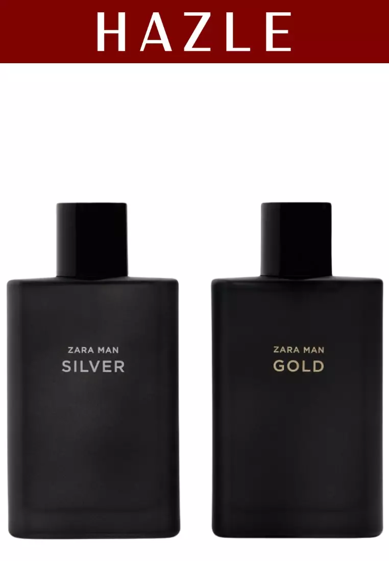 Zara Man Silver EDT + Zara Man Gold EDT Set 90 ml