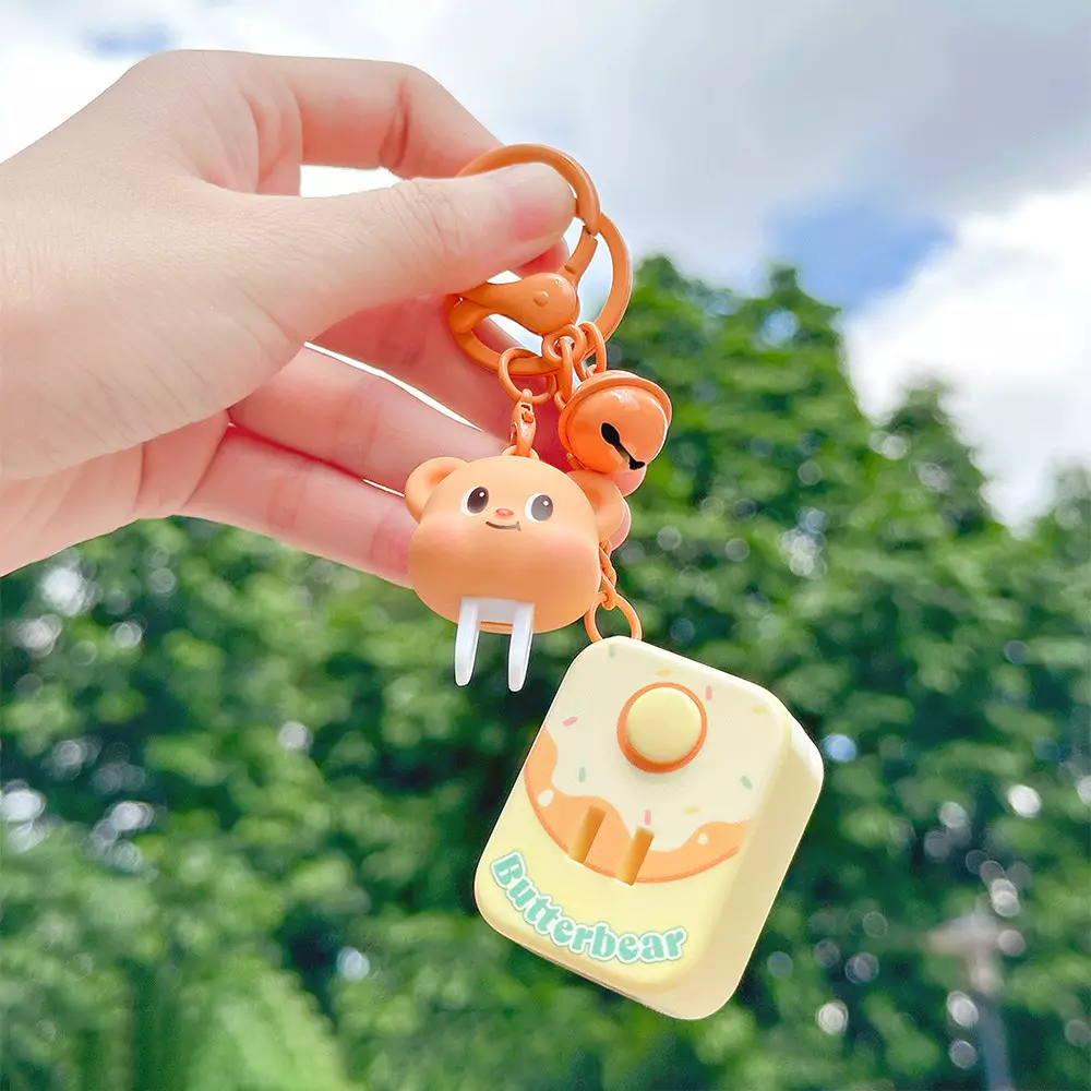 KIDDY FUN BUTTERBEAR GANTUNGAN KUNCI FUN SOCKET - MIX