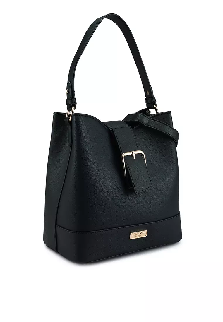 Saffiano Convertible Top Handle Bag