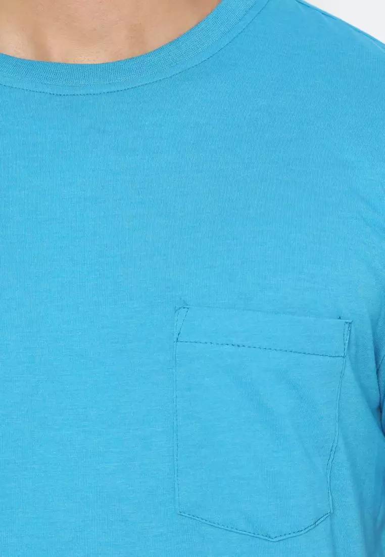 MATSUDA Kaos Polos Pocket T Shirt Cotton Chuo