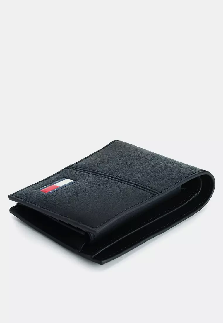 Tommy Hilfiger Heritage Leather Card & Coin Wallet 2026 | Buy