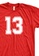 MRL Prints red Number Shirt 13 T-Shirt Customized Jersey BCB34AA8E120D2GS_2