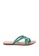 Anacapri 綠色 Slim Flat Sandals 77CDASH3303D96GS_1