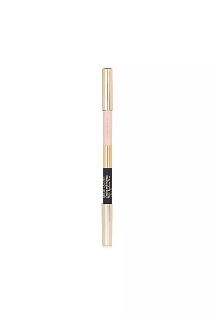 Estee Lauder - Smoke And Brighten Kajal Eyeliner Duo - # Noir / Cream 0.5g/0.02oz