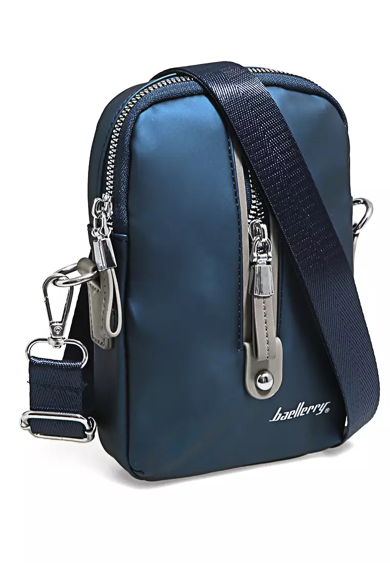 Waist Bag Tas Pinggang Pria Large Compartment Uniqe Design Material Leather ORIGINAL