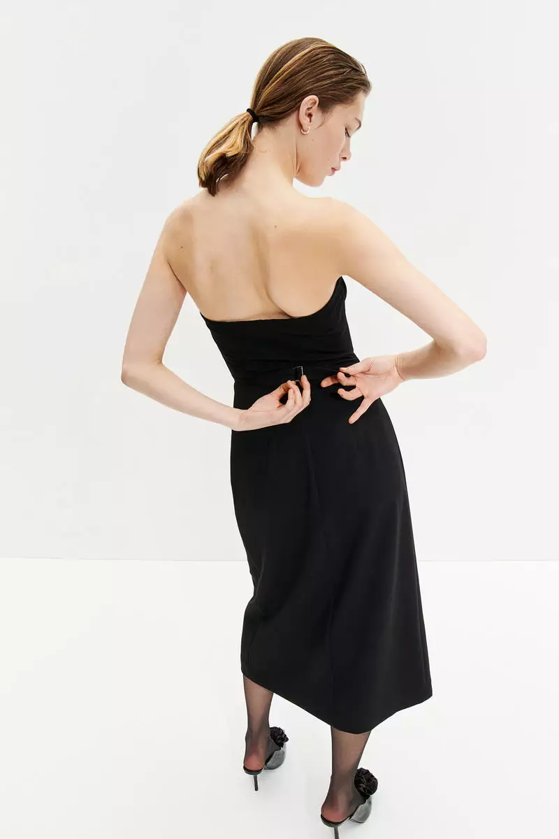 Bandeau bodycon dress