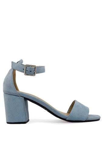Zanea Shoes Ankle Strap Block Heel Sandals | ZALORA Philippines