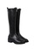Twenty Eight Shoes black Faux Leather Zipper Riding Boots 521 324B0SH2CCD13CGS_2