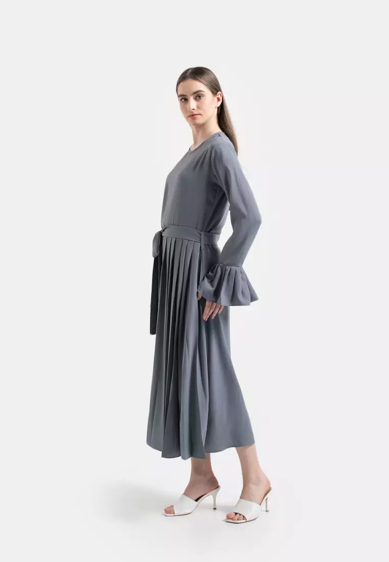 Ilona Midi Dress Grey