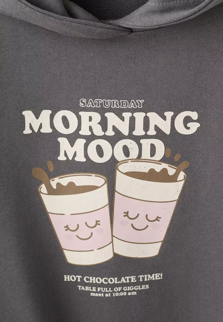 Printed Hoodie
