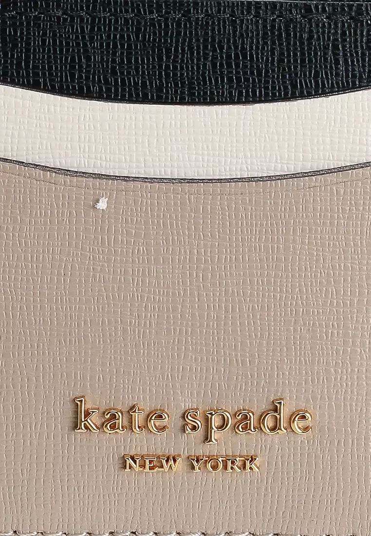 Morgan Colorblocked Card Case Wristlet