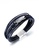 HAPPY FRIDAYS silver Feather Magnetic Buckle Leather Bracelet GGXP-1333 61CE2AC7A9C54AGS_1
