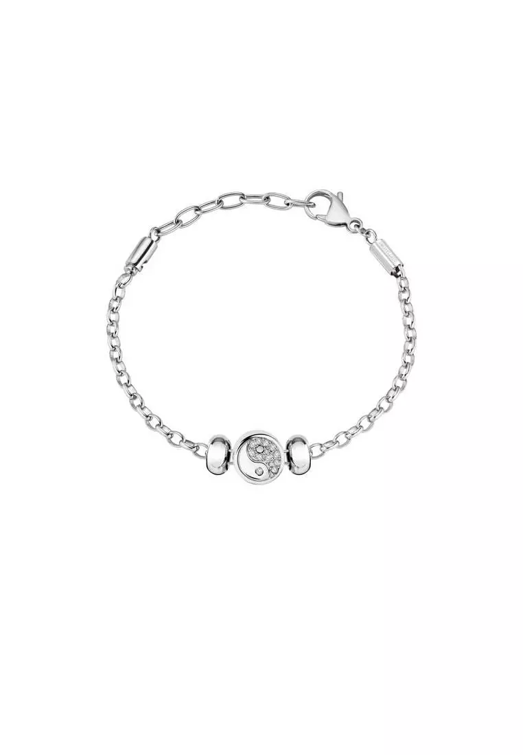 Drops Bracelet SCZ997 Steel Stone