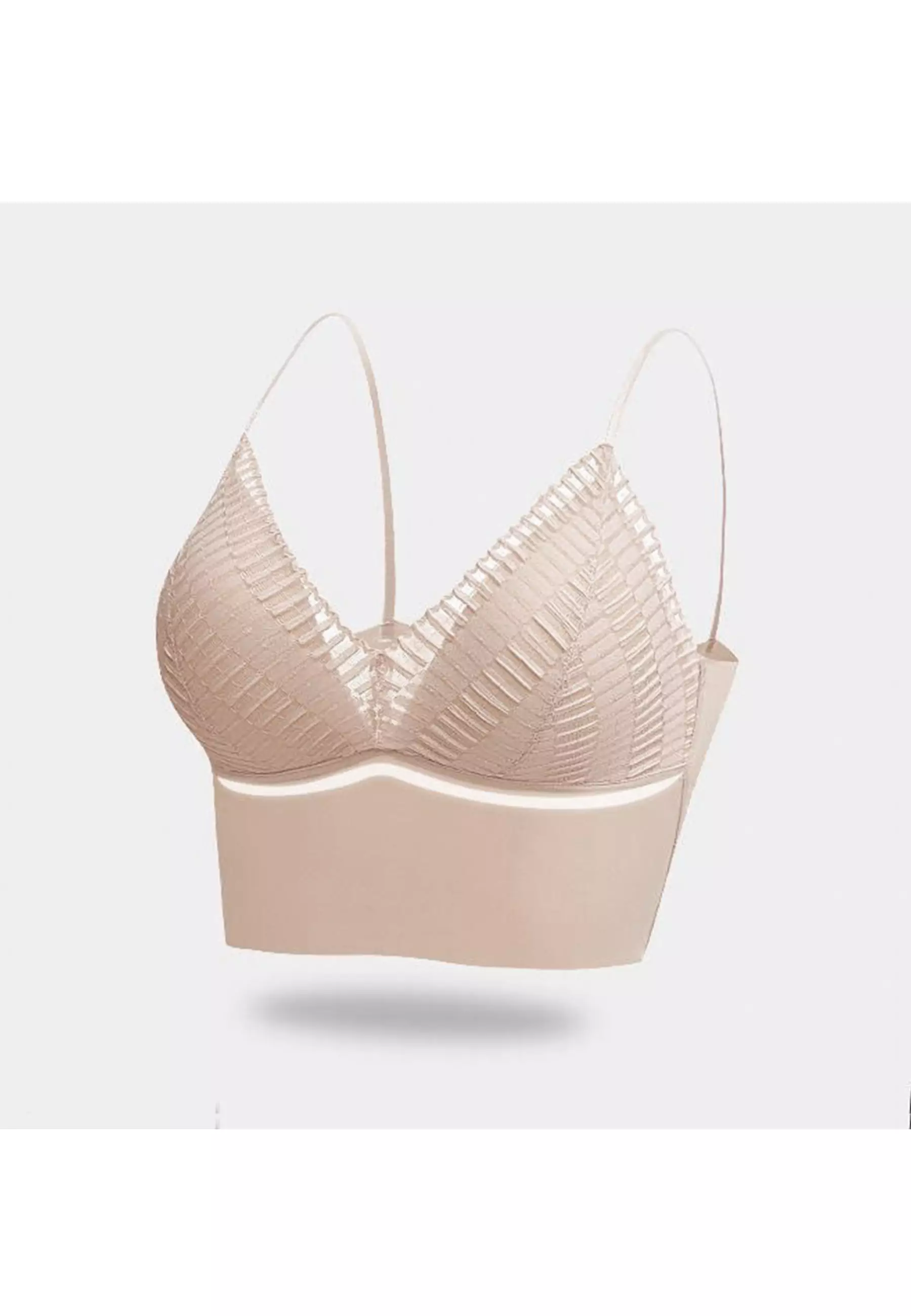 YouHave Tanktop Bralette Seamless Bra Busa Tali Kecil Croptop Tangtop Singlet Wanita Cewe Tank Top Seamless Perempuan 100199