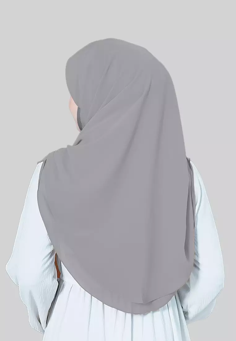 HIJAB INSTAN IRISH - MONKEY GREY