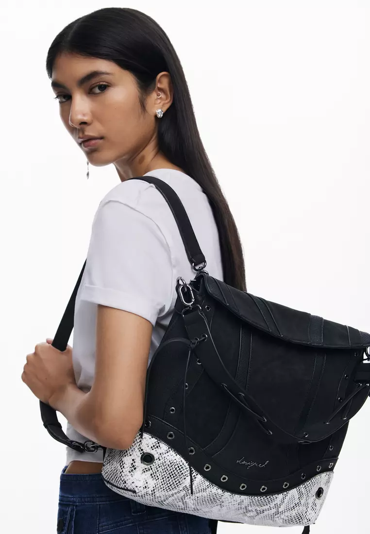 Medium convertible snake backpack