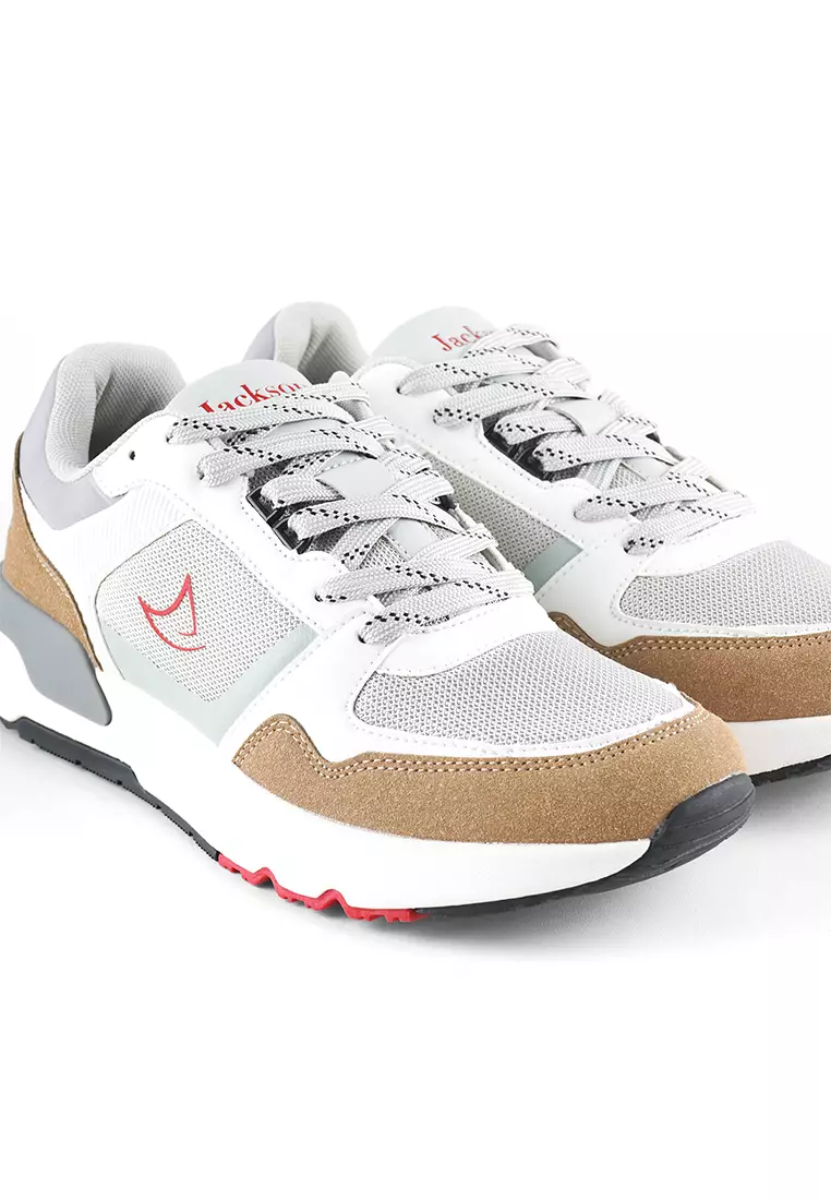 Jackson Rons 1ST White Beige - Sepatu Sneakers