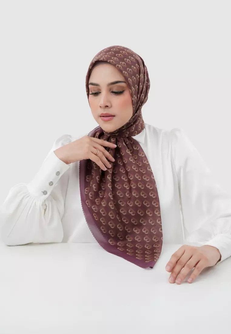 Prism Voile Square - Apple Pie