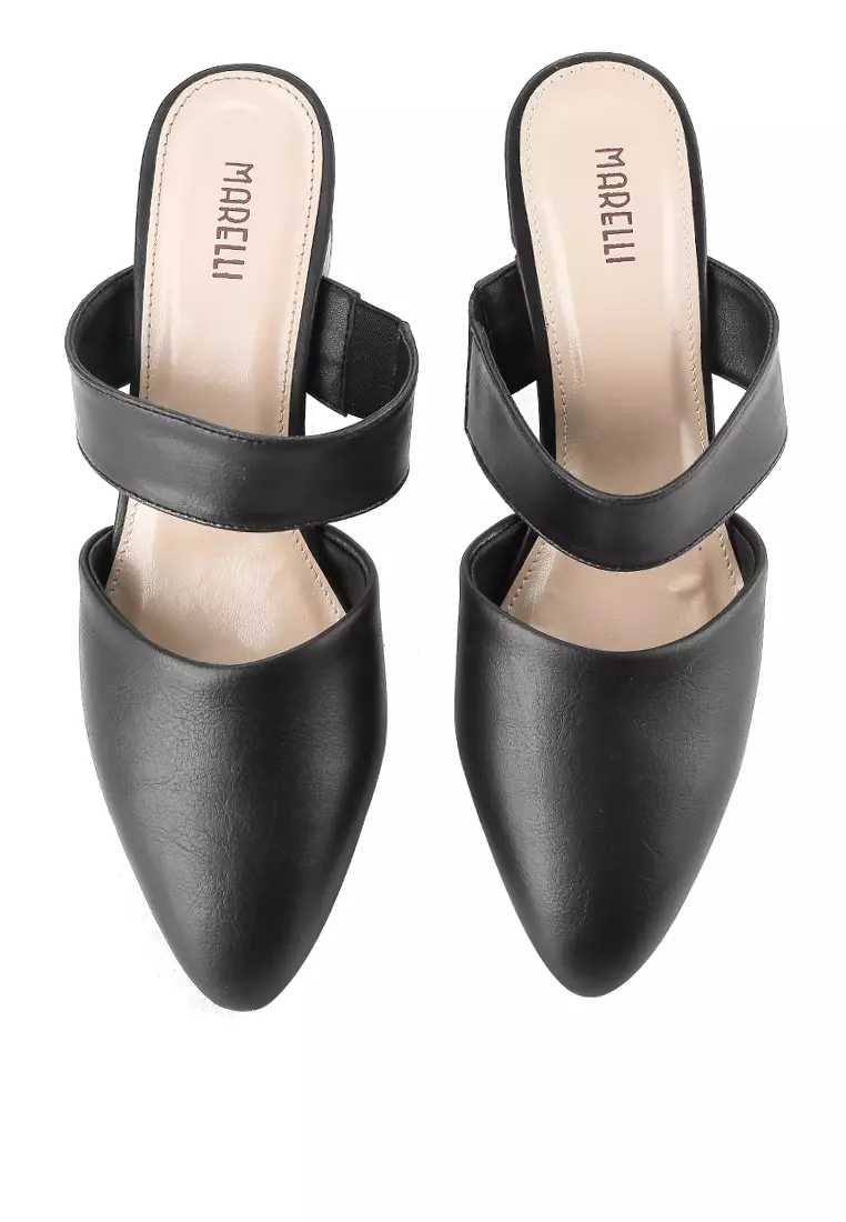 Caroline Sandal  mules Heels Wanita