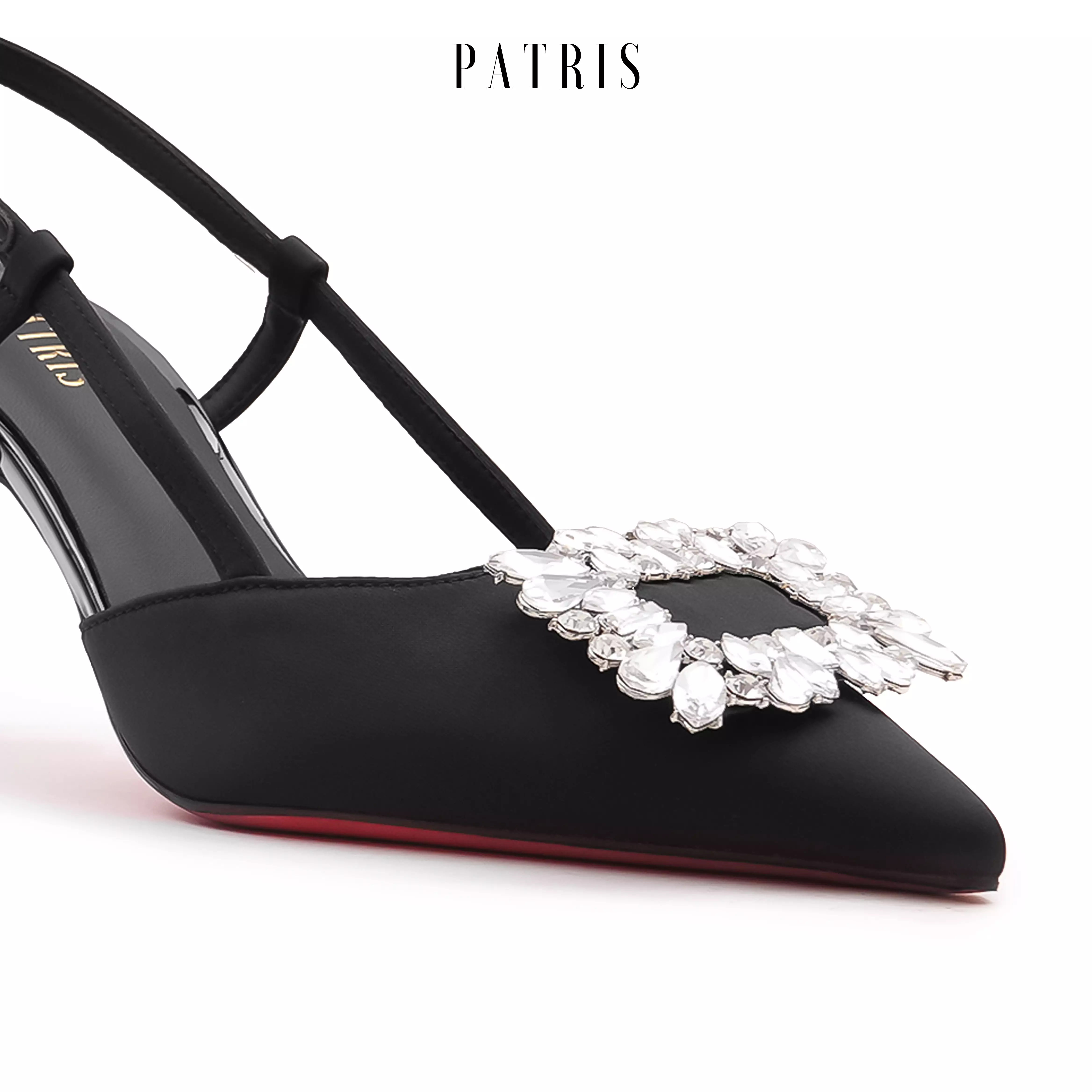 PATRIS Dayra Privee Mules Wanita Heels / Hak 8 Cm